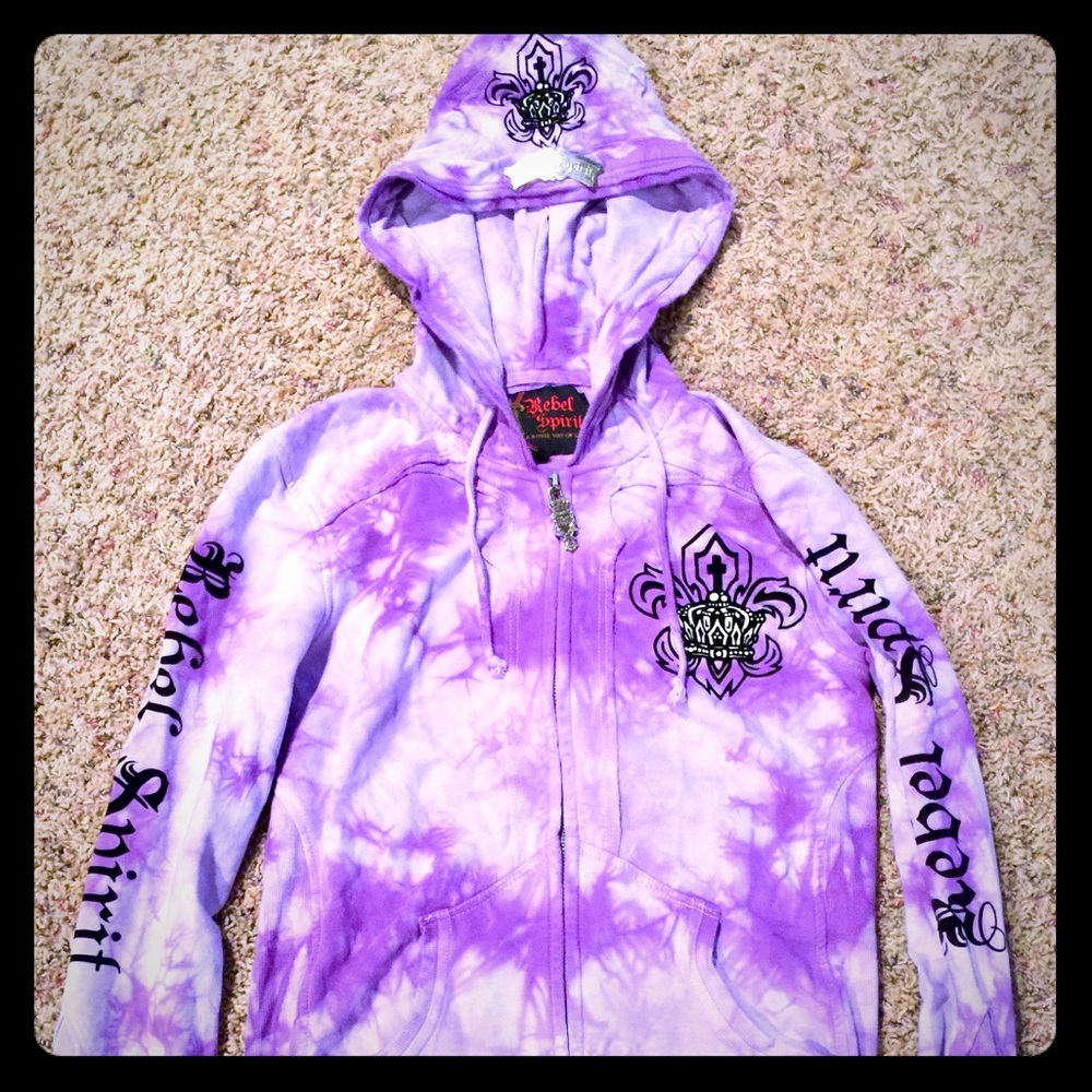 Ladies zipper hoody